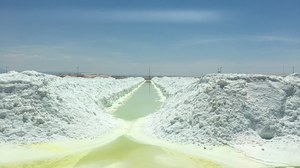 Ein Lithium Feld